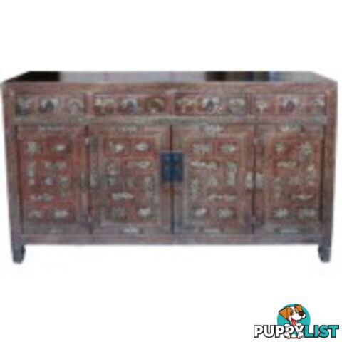 Original Manchurian Painted Chinese Sideboard