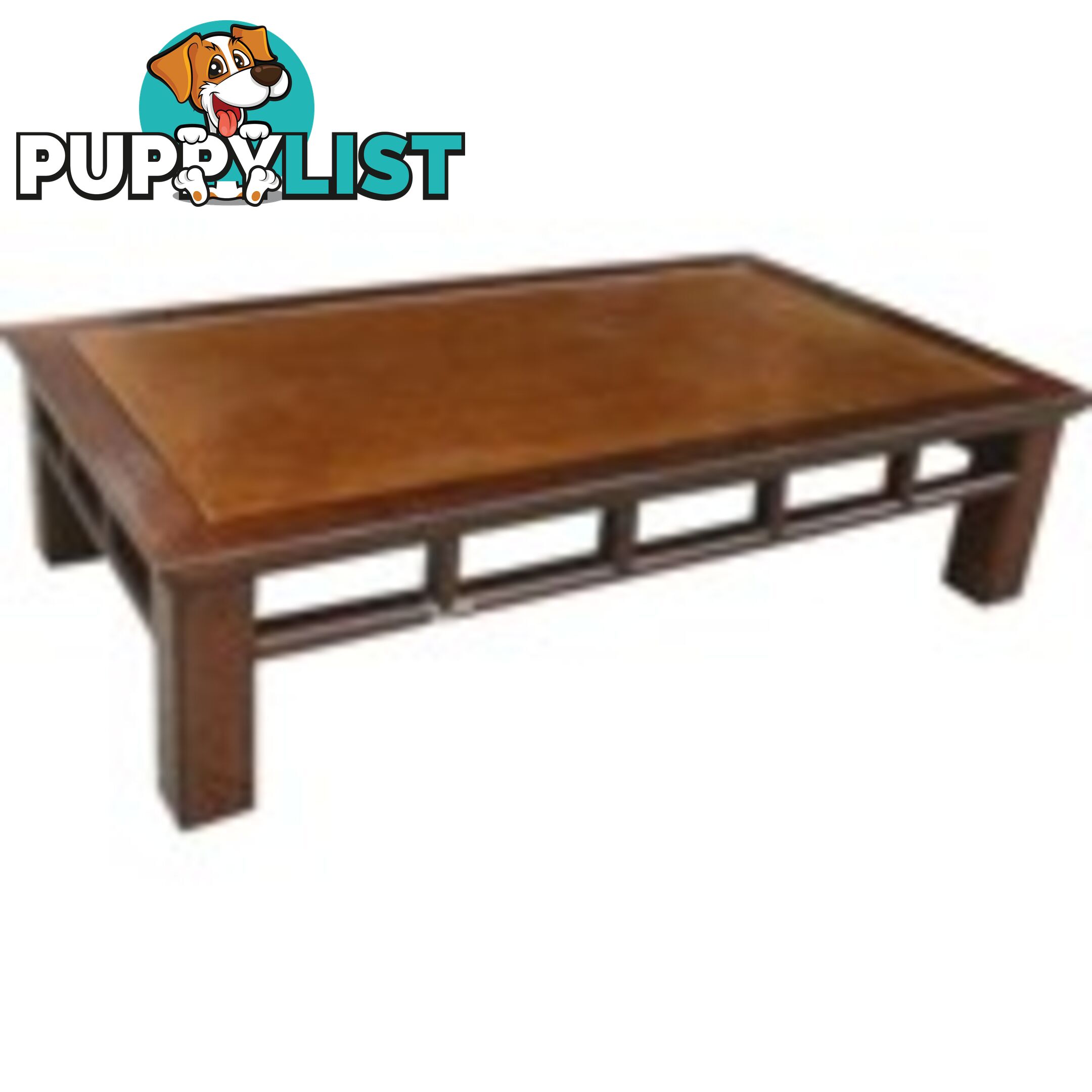 Large Chinese Antique Coffee Table Daybed