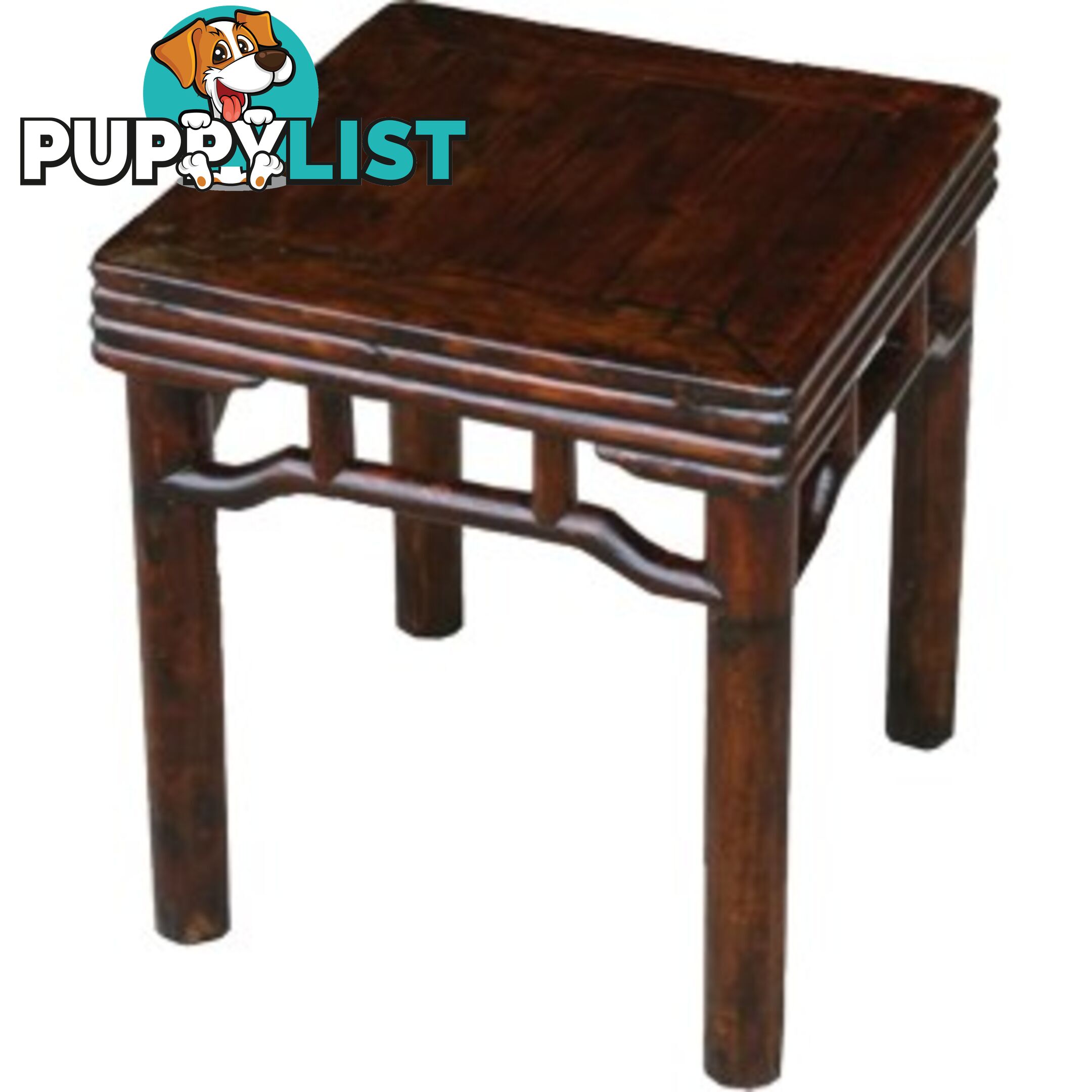 Solid Brown Original Chinese Side Table