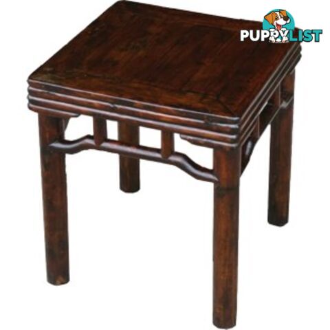 Solid Brown Original Chinese Side Table