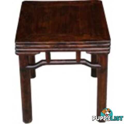 Solid Brown Original Chinese Side Table