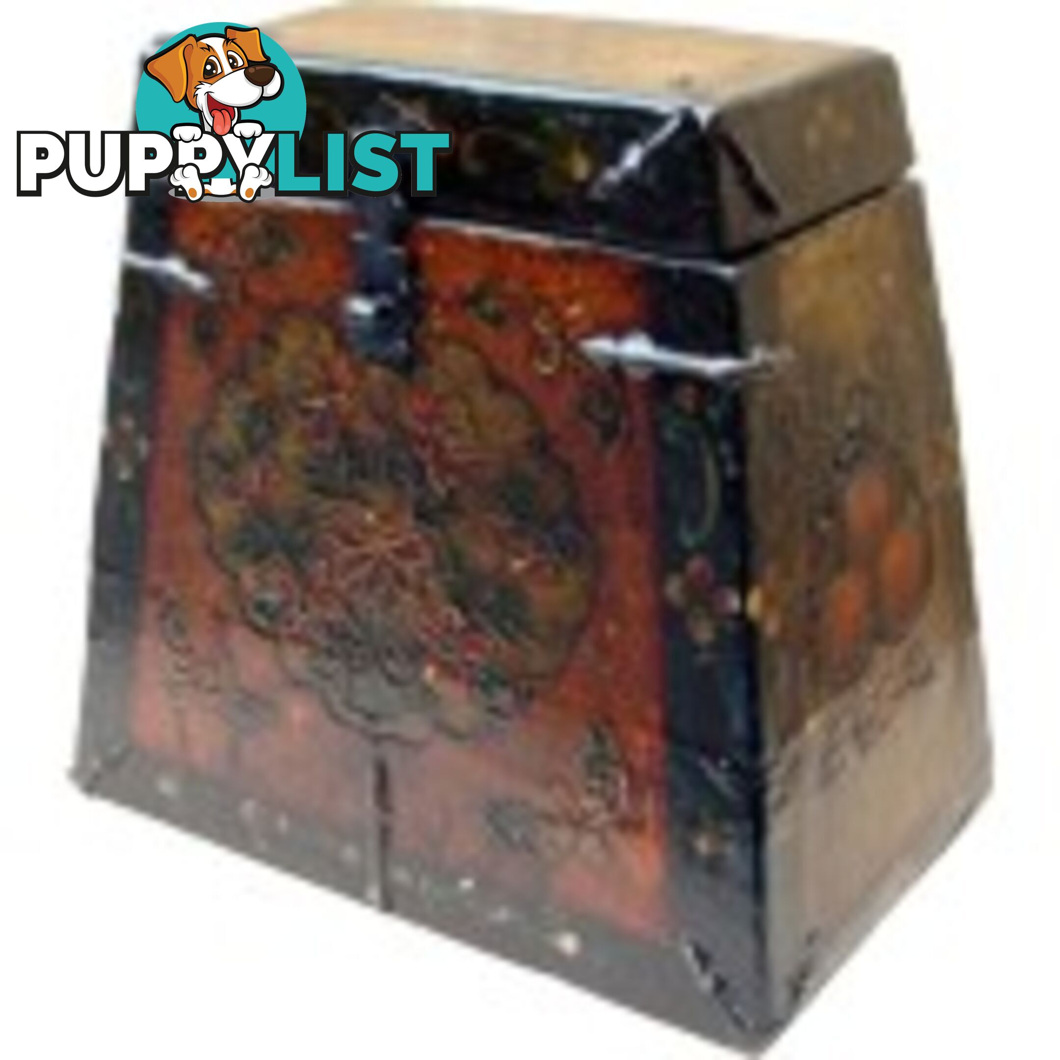 Tibet Storage Box with Colour Painting