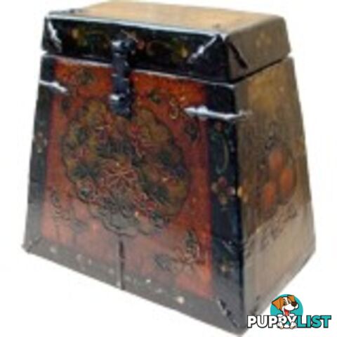 Tibet Storage Box with Colour Painting