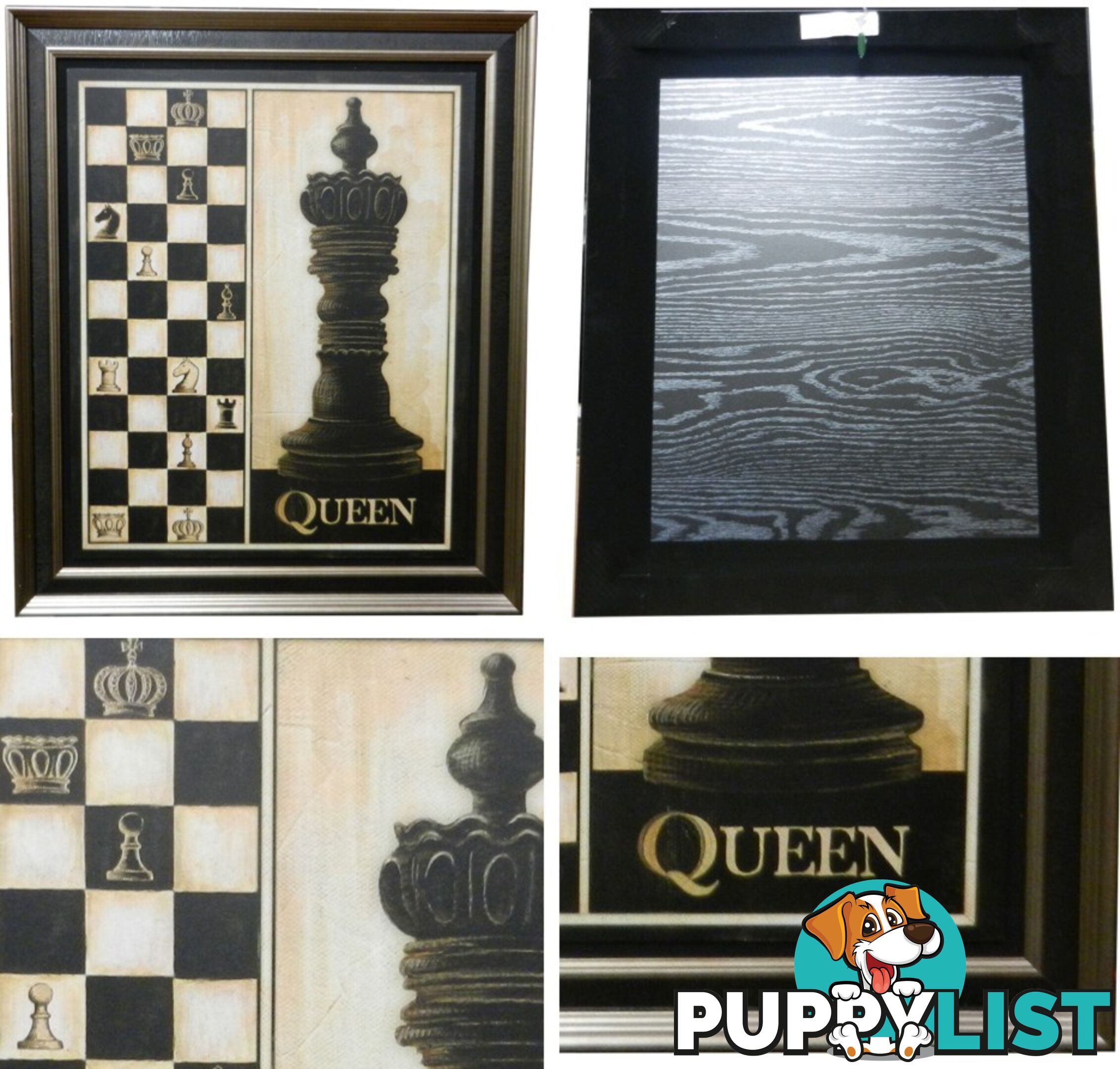 Wall Hanging Chess Pieces Queen