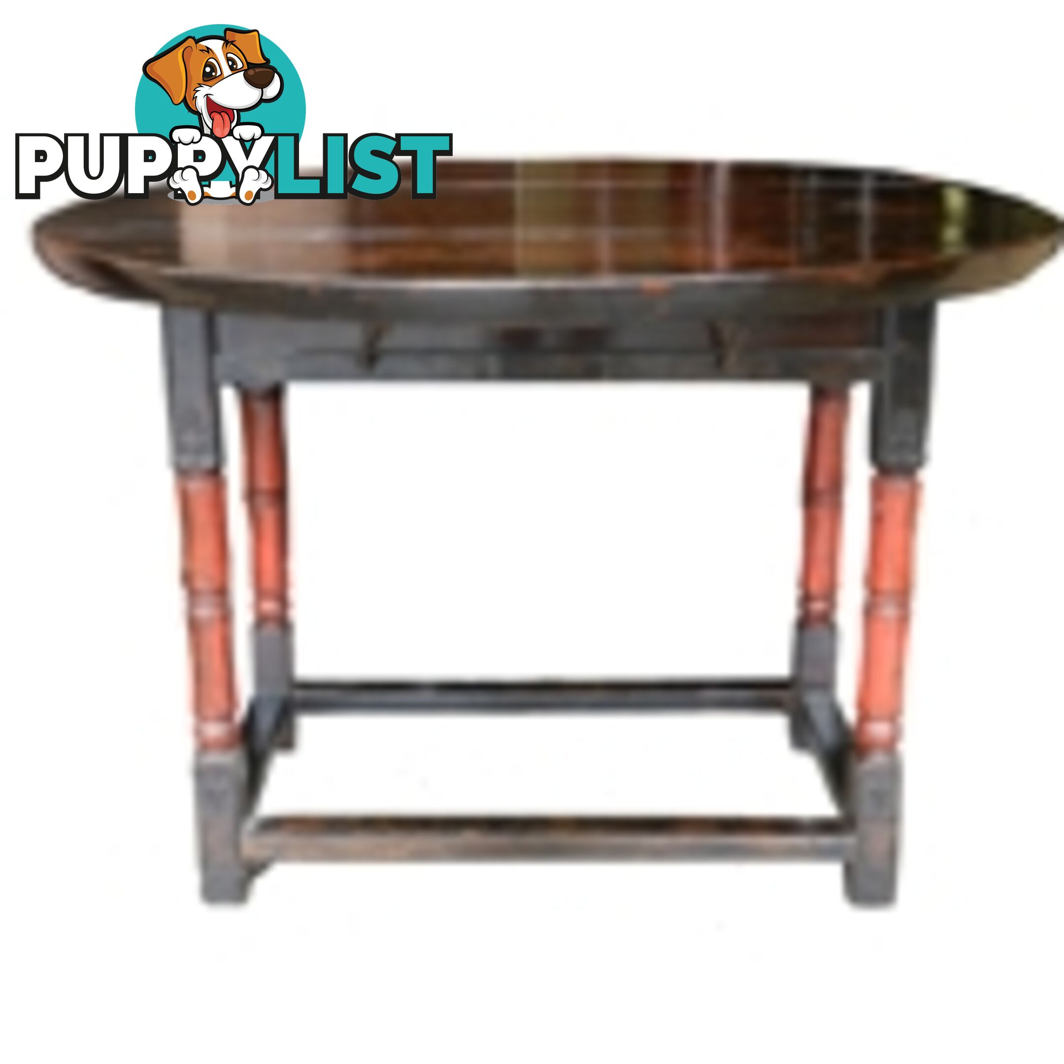 Chinese Foldable Round Dining Table with Gate Legs