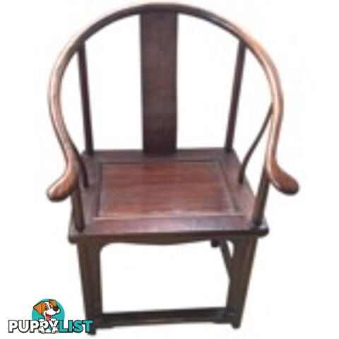 Original Chinese Horseshoe Arm Chair