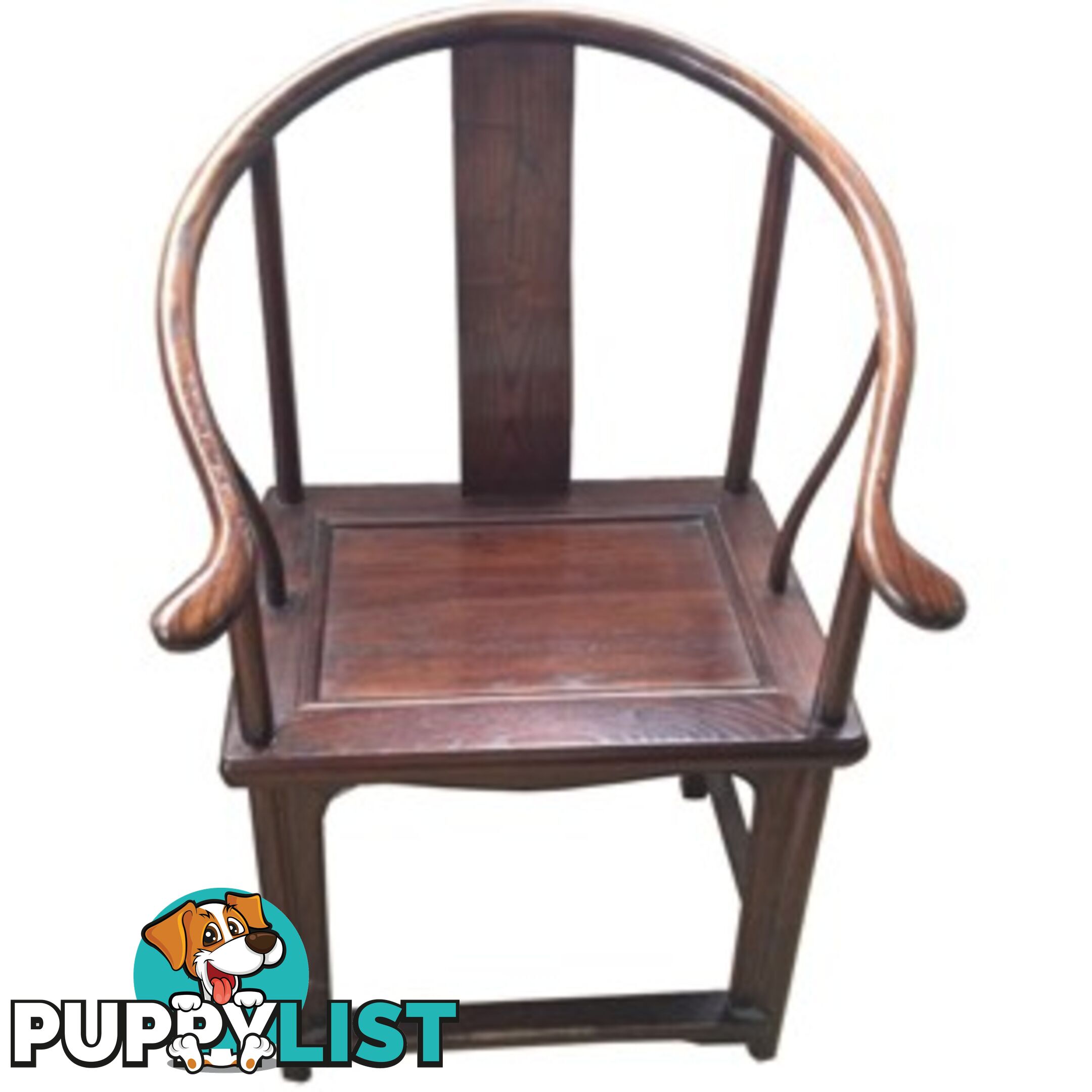 Original Chinese Horseshoe Arm Chair