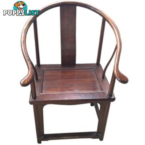 Original Chinese Horseshoe Arm Chair