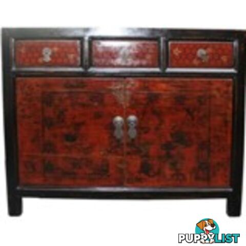 Mongolian Painted Sideboard