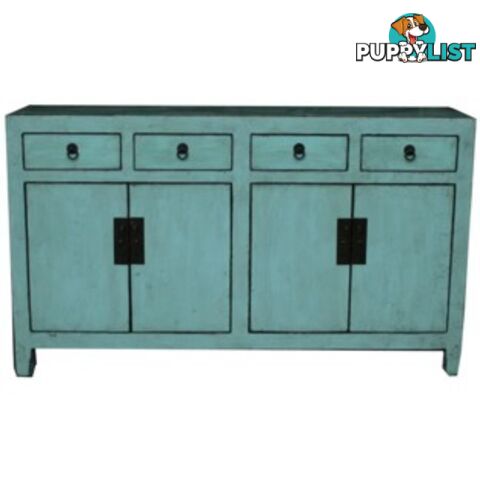 Green Chinese Buffet Sideboard