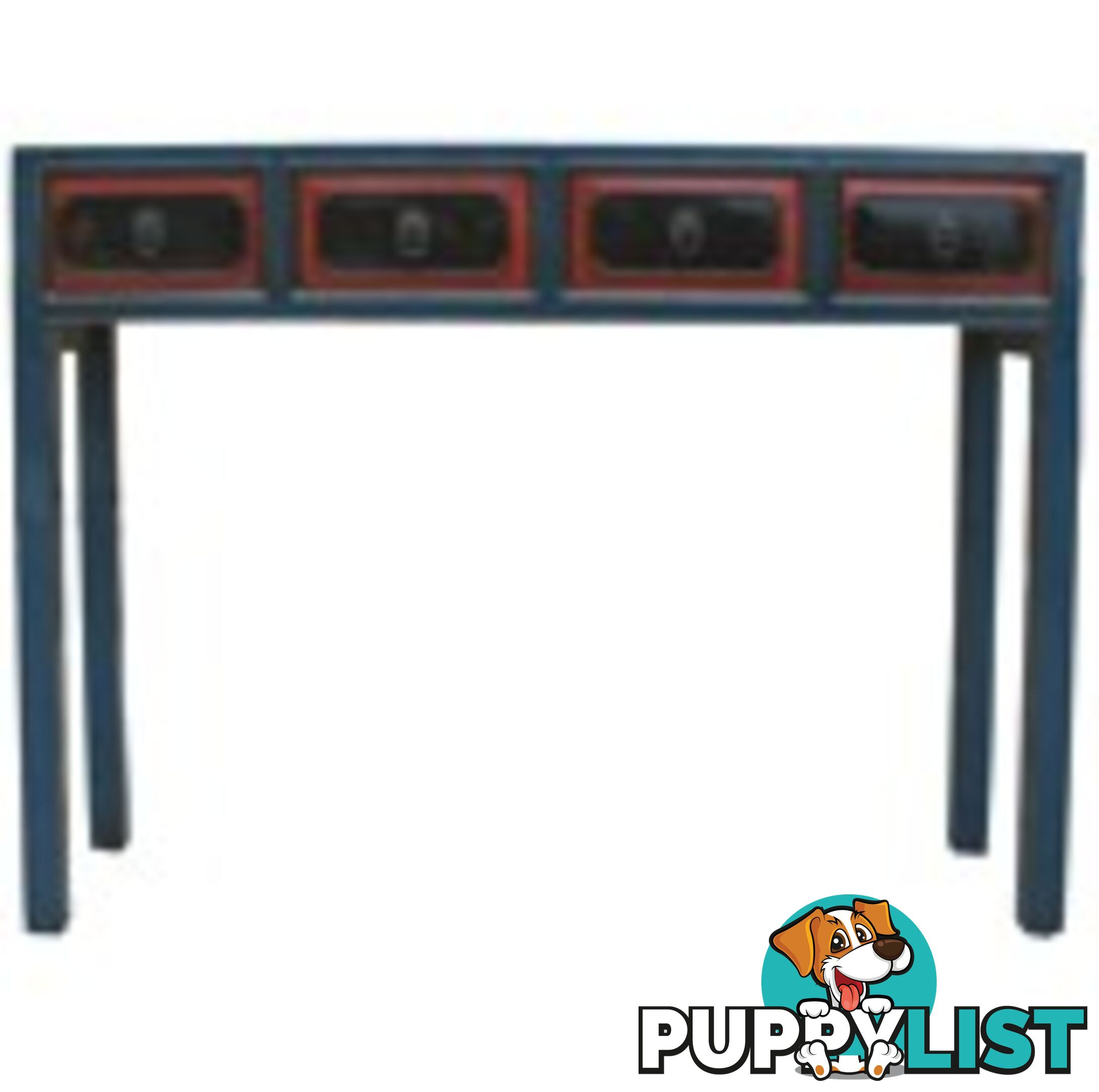 Original Mandarin Blue Hall Table/Console Table