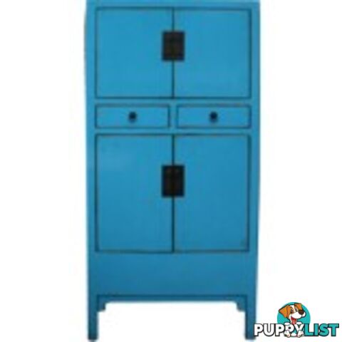 Blue Chinese Wedding Cabinet