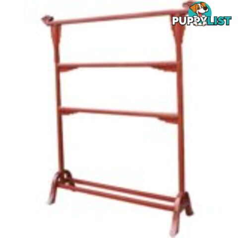 Oriental Red Lacquer Clothes Rack