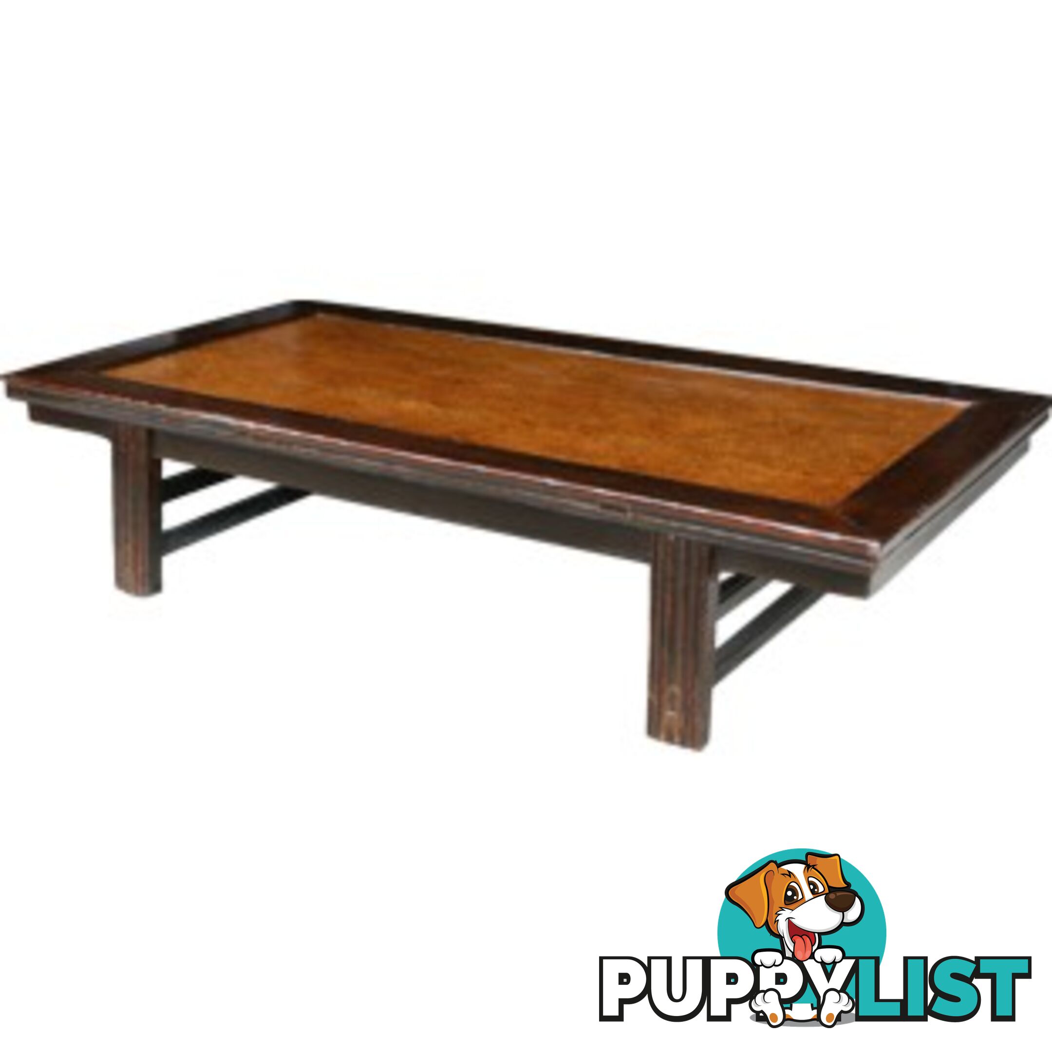 Large Chinese Antique Coffee Table Daybed