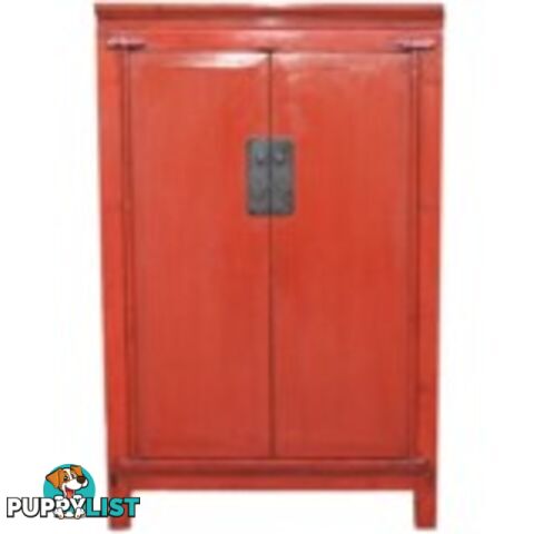 Chinese Red Medium Wedding Cabinet