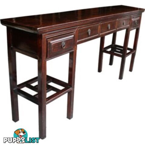 Original Painting Chinese Desk Table