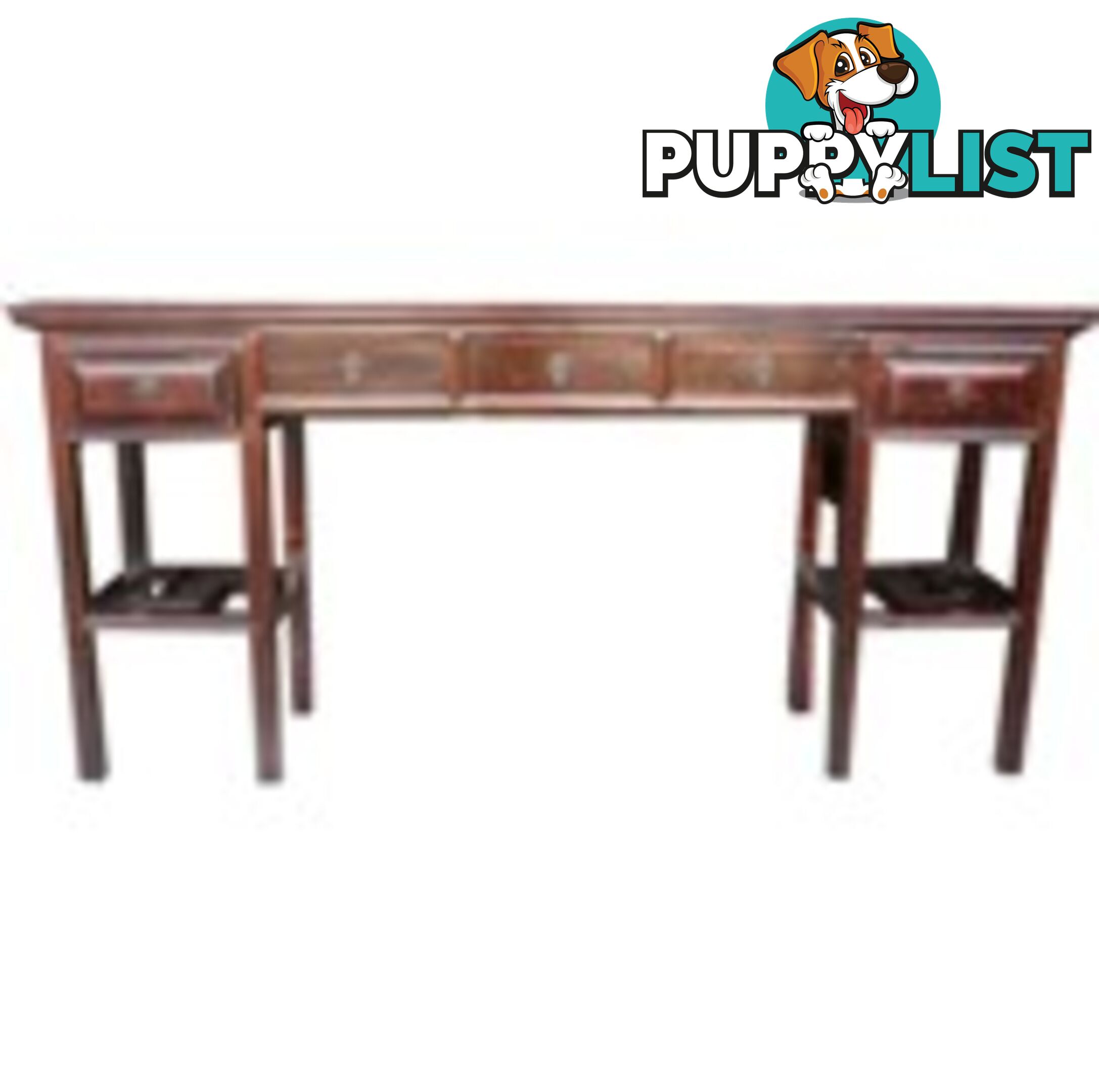 Original Painting Chinese Desk Table