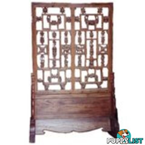 Chinese Antique Carved Screen Room Divider