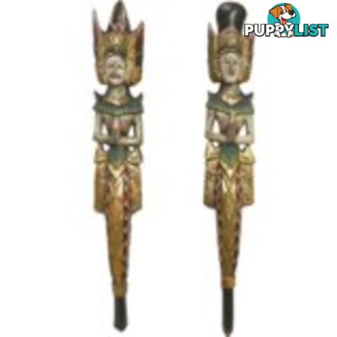 Pair of Hand Holding Chinese Totem