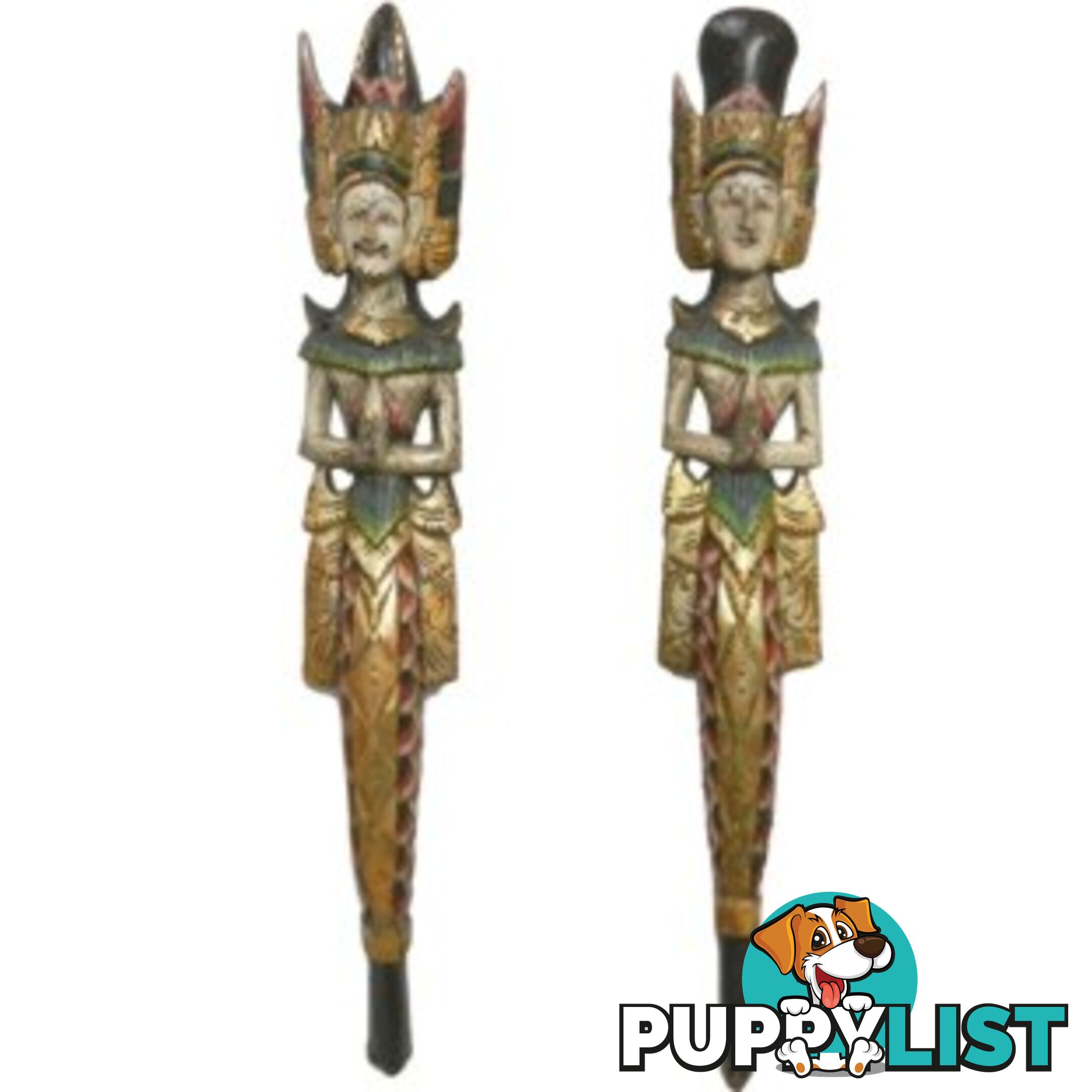 Pair of Hand Holding Chinese Totem