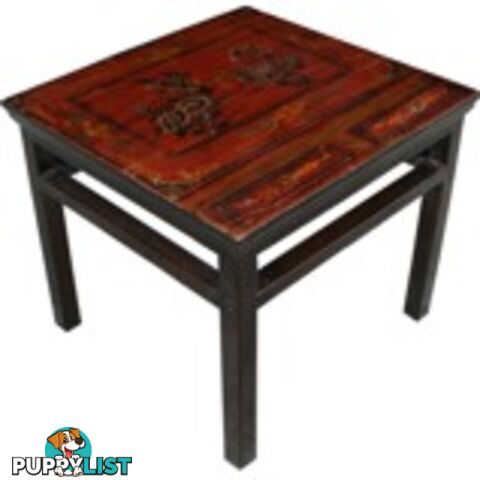 Chinese Antique Painted Side Table