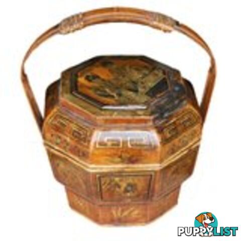 Chinese Antique Decoration Basket