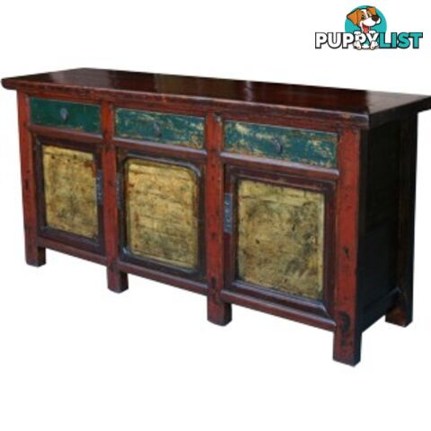 Chinese Antique Painted Sideboard