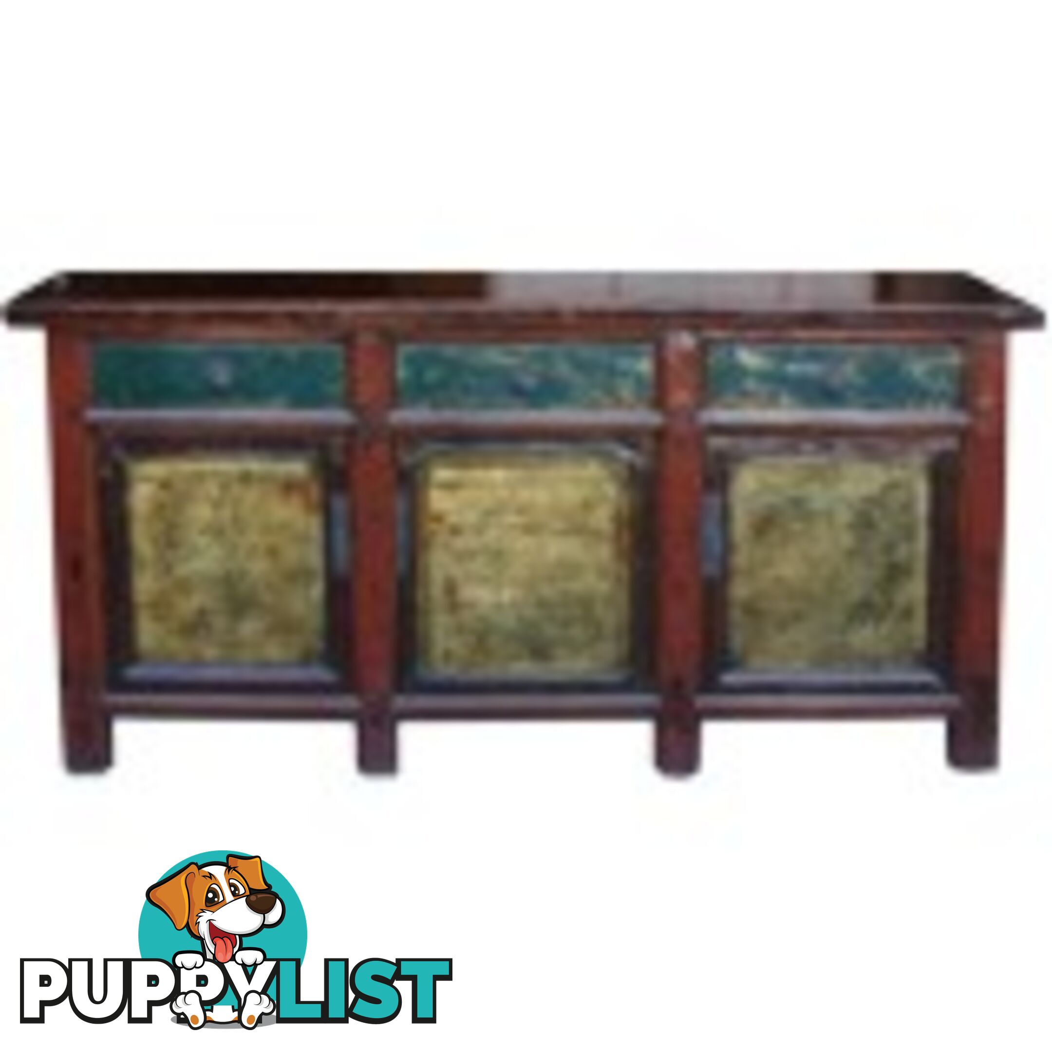 Chinese Antique Painted Sideboard