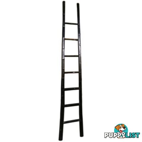 Black Lacquer Bamboo Ladder