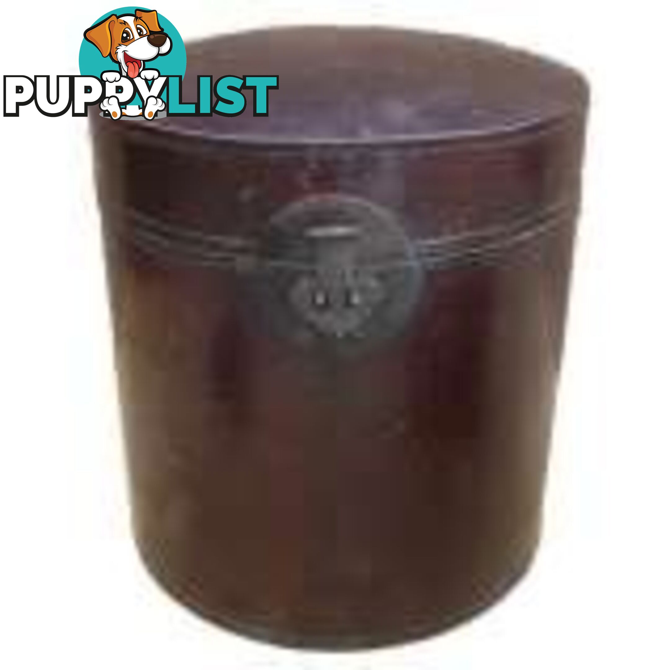 Original Round Maroon Decoration Box