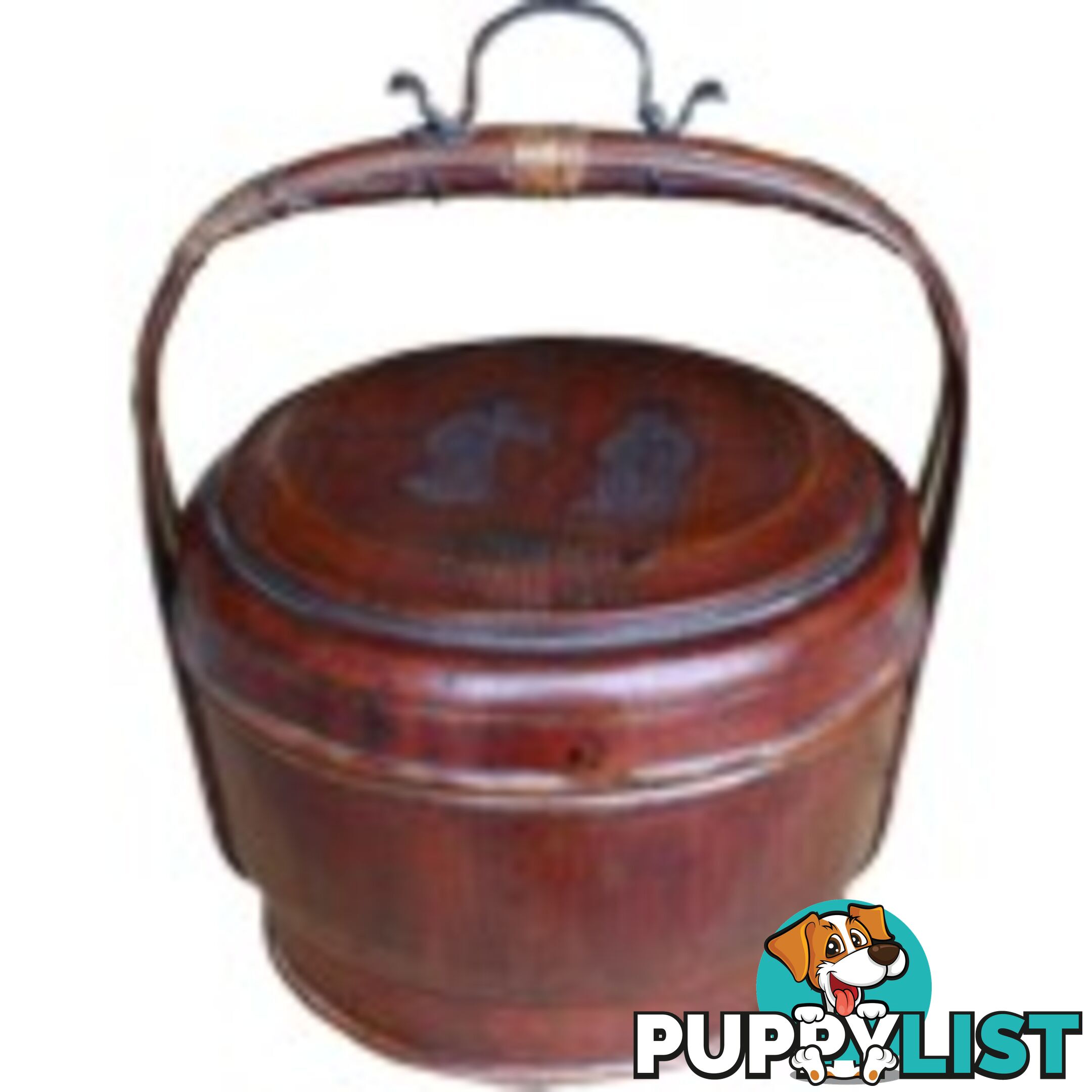 Chinese Antique Carrying Basket