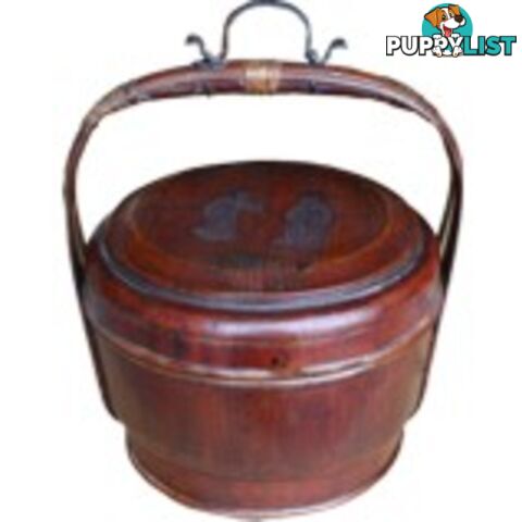 Chinese Antique Carrying Basket