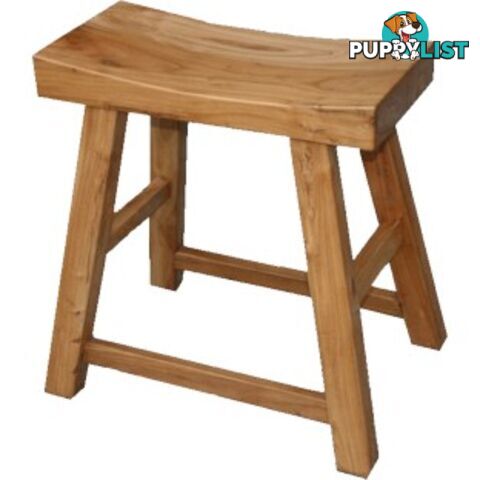 Light Brown Country Style Oriental Farmer Stool