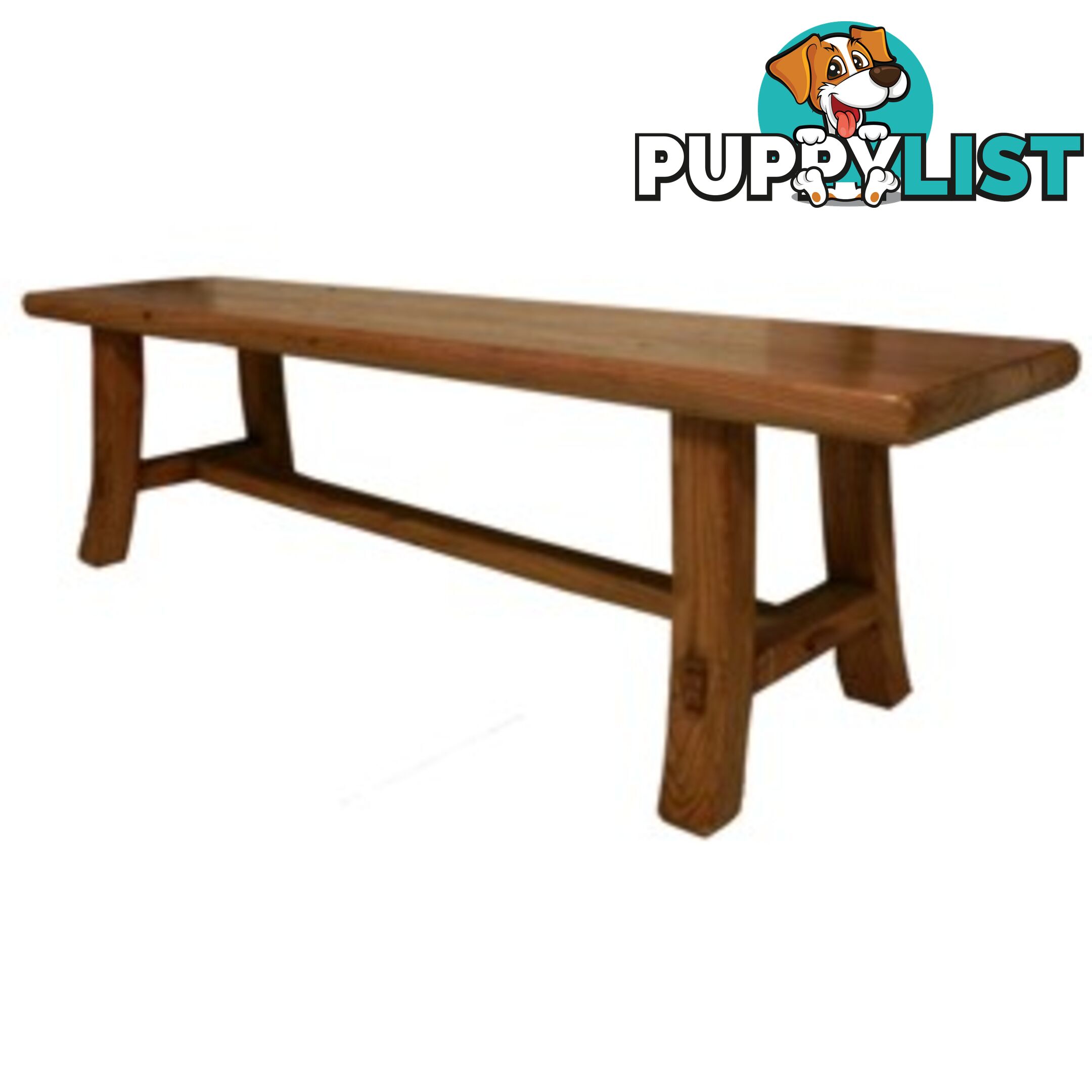 Country Style Chinese Outdoor Wood Bench