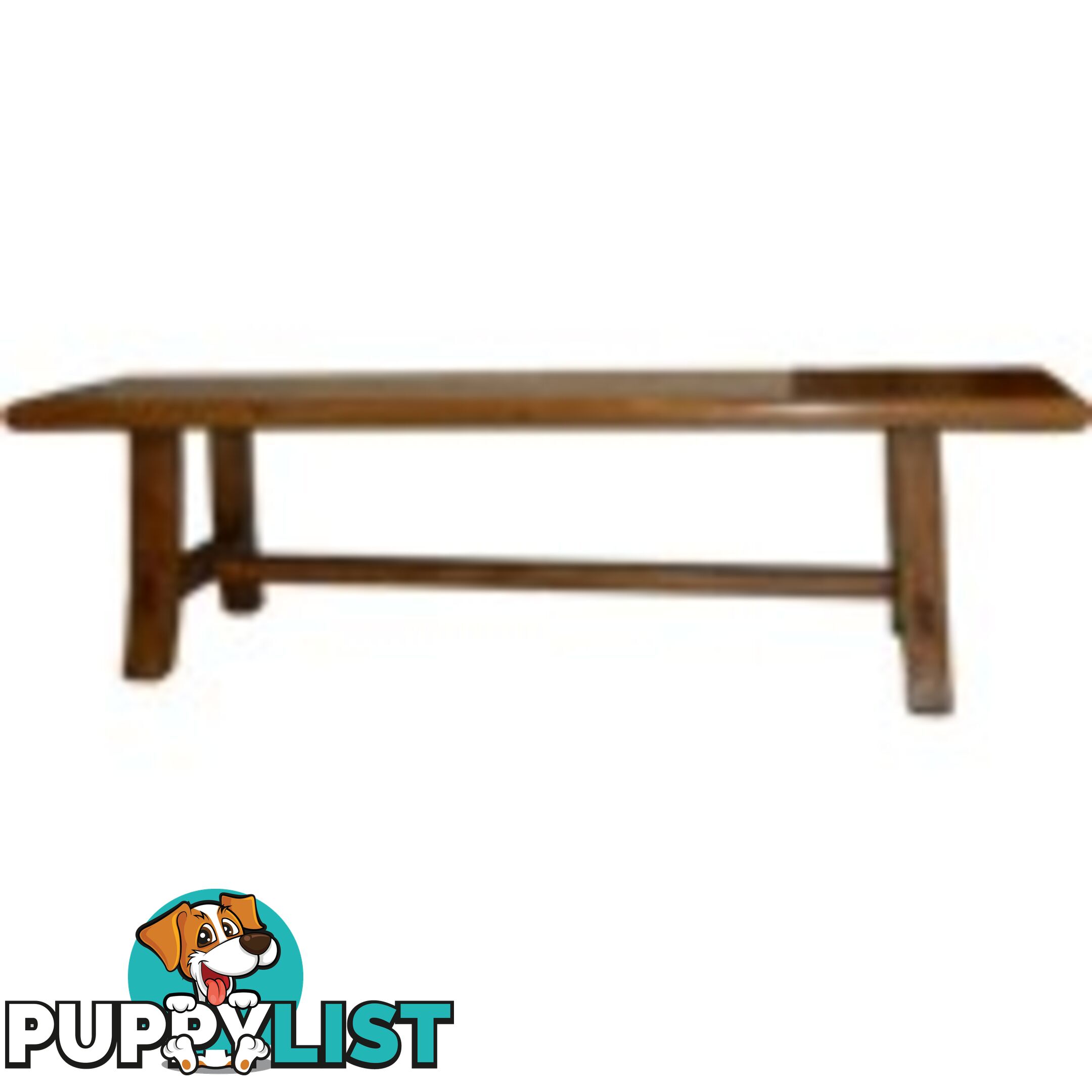 Country Style Chinese Outdoor Wood Bench