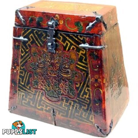 Tibet Style Chinese Antique Tea Box