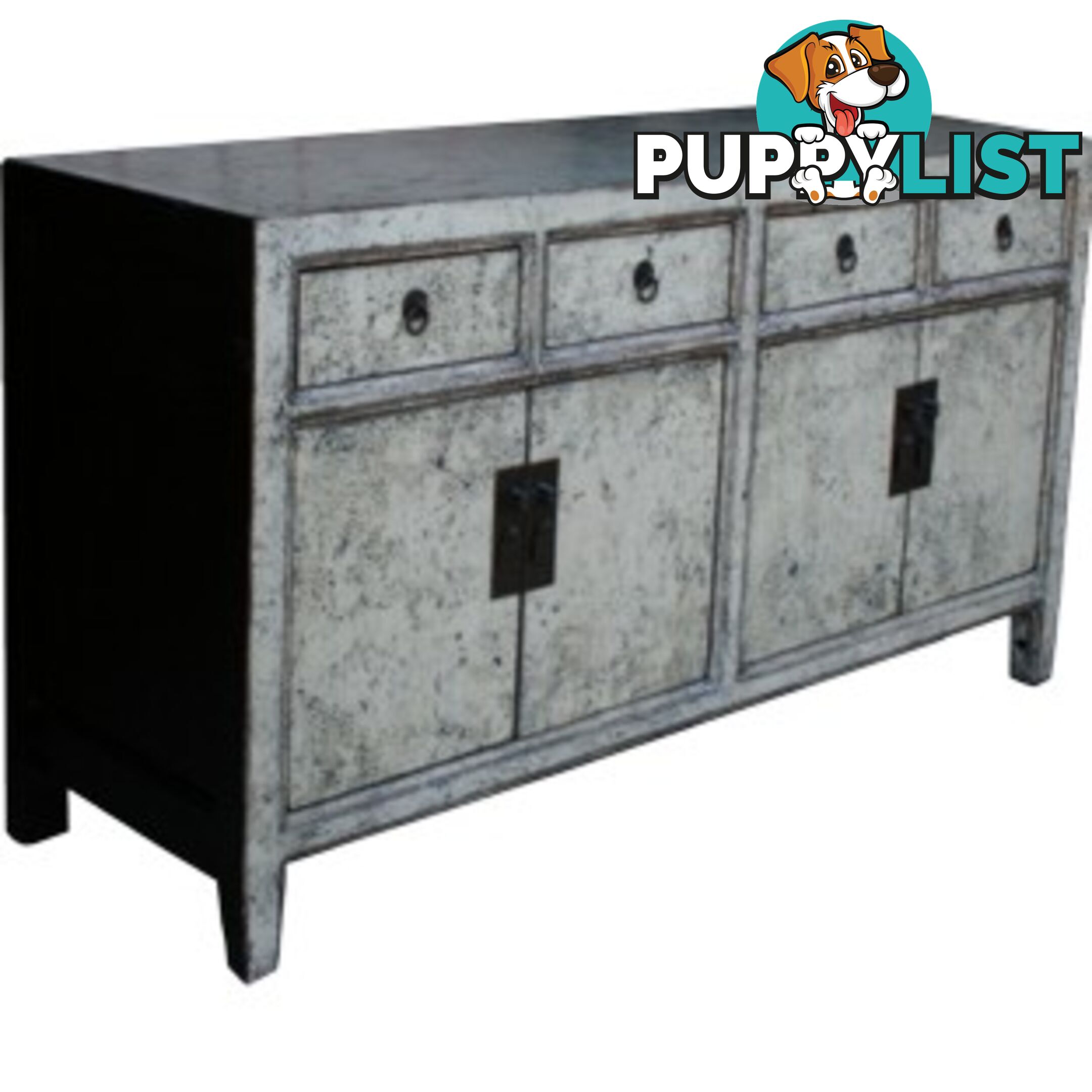 Grey Chinese Sideboard Buffet