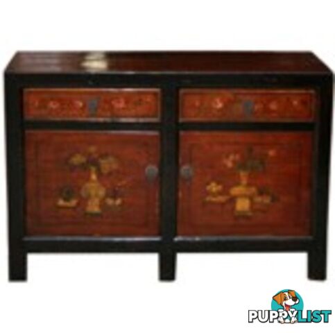 Original Painted Mongolian Sideboard