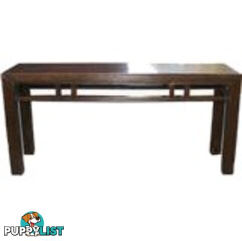 Solid Brown Chinese Console Table