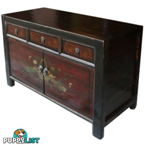 Mongolian Painted Sideboard