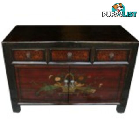 Mongolian Painted Sideboard