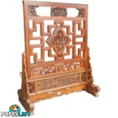 Chinese Antique Carved Screen Room Divider