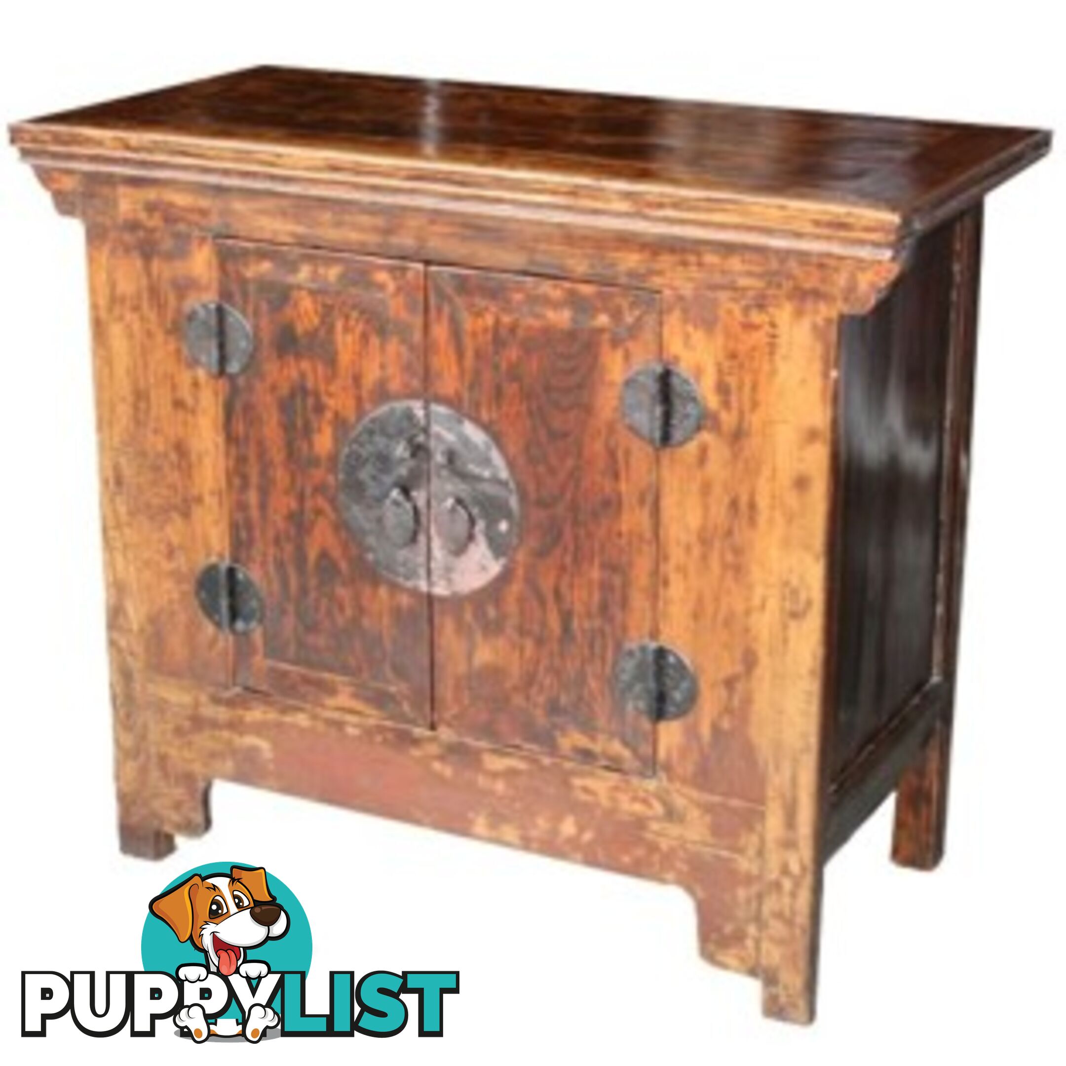 Brown Original Chinese Medium Cabinet