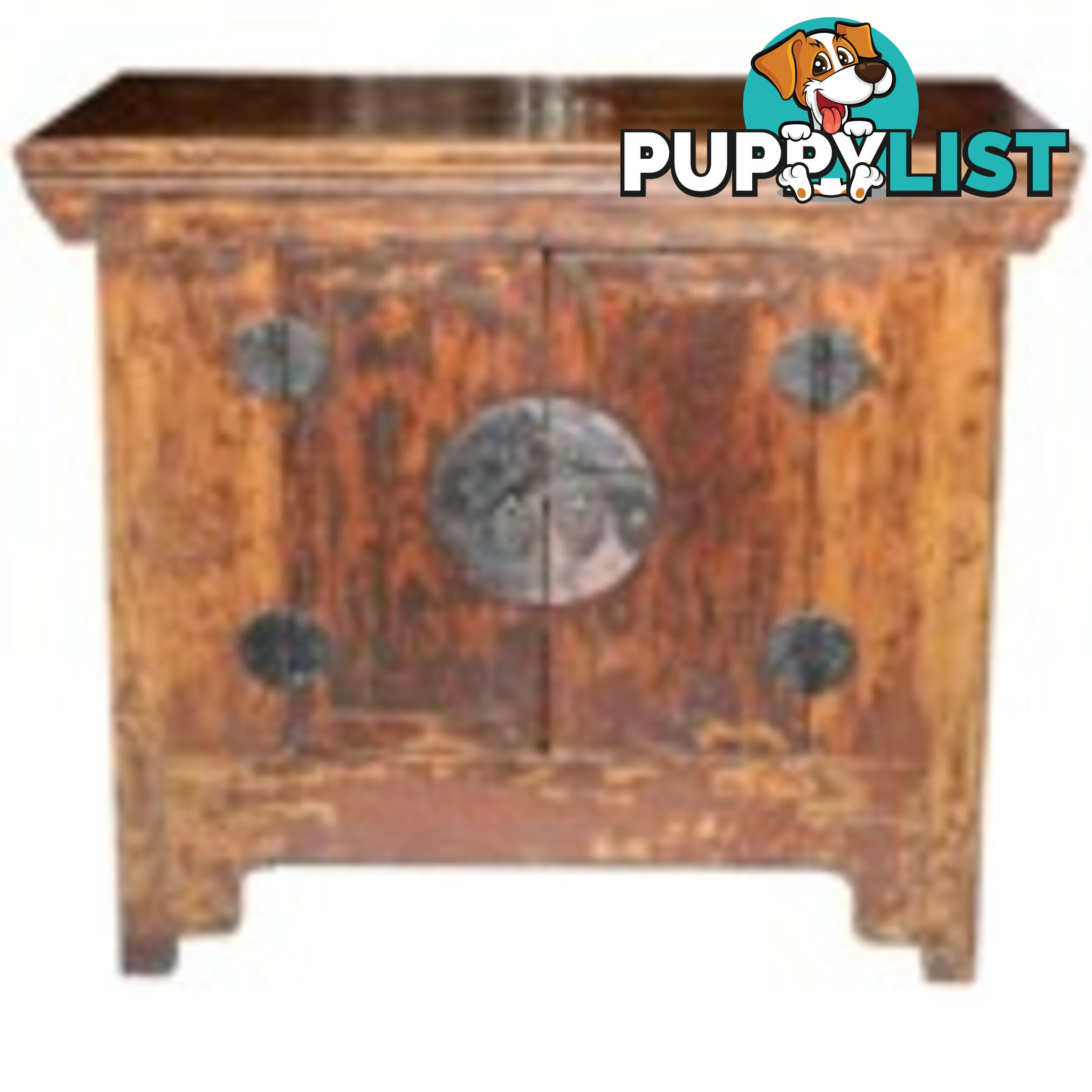 Brown Original Chinese Medium Cabinet