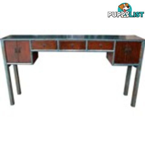 Original Painted Multi-drawers Chinese Hallway Table