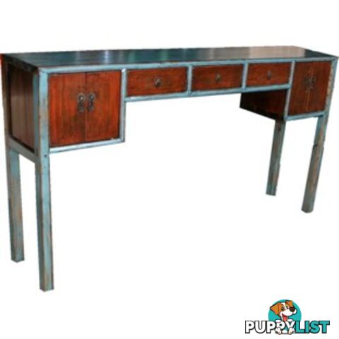 Original Painted Multi-drawers Chinese Hallway Table