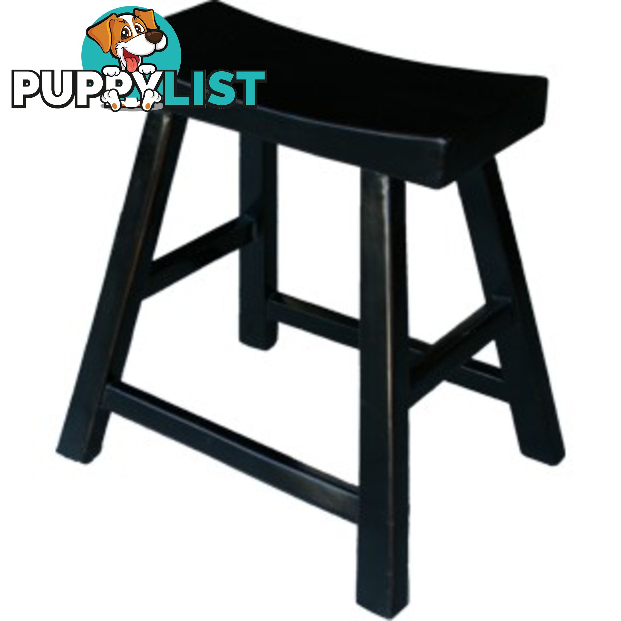 Black Country Style Oriental Farmer Stool