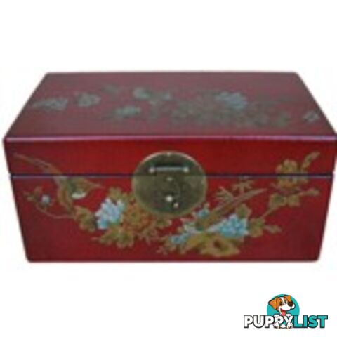 Chinese Red Painted Storage Box