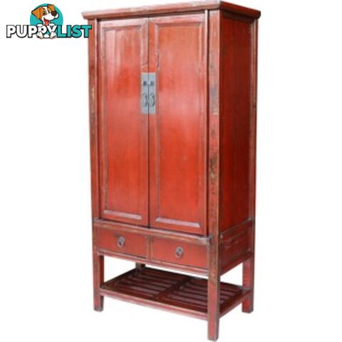 Chinese Red Medium Wedding Cabinet jiangxi Province Origin