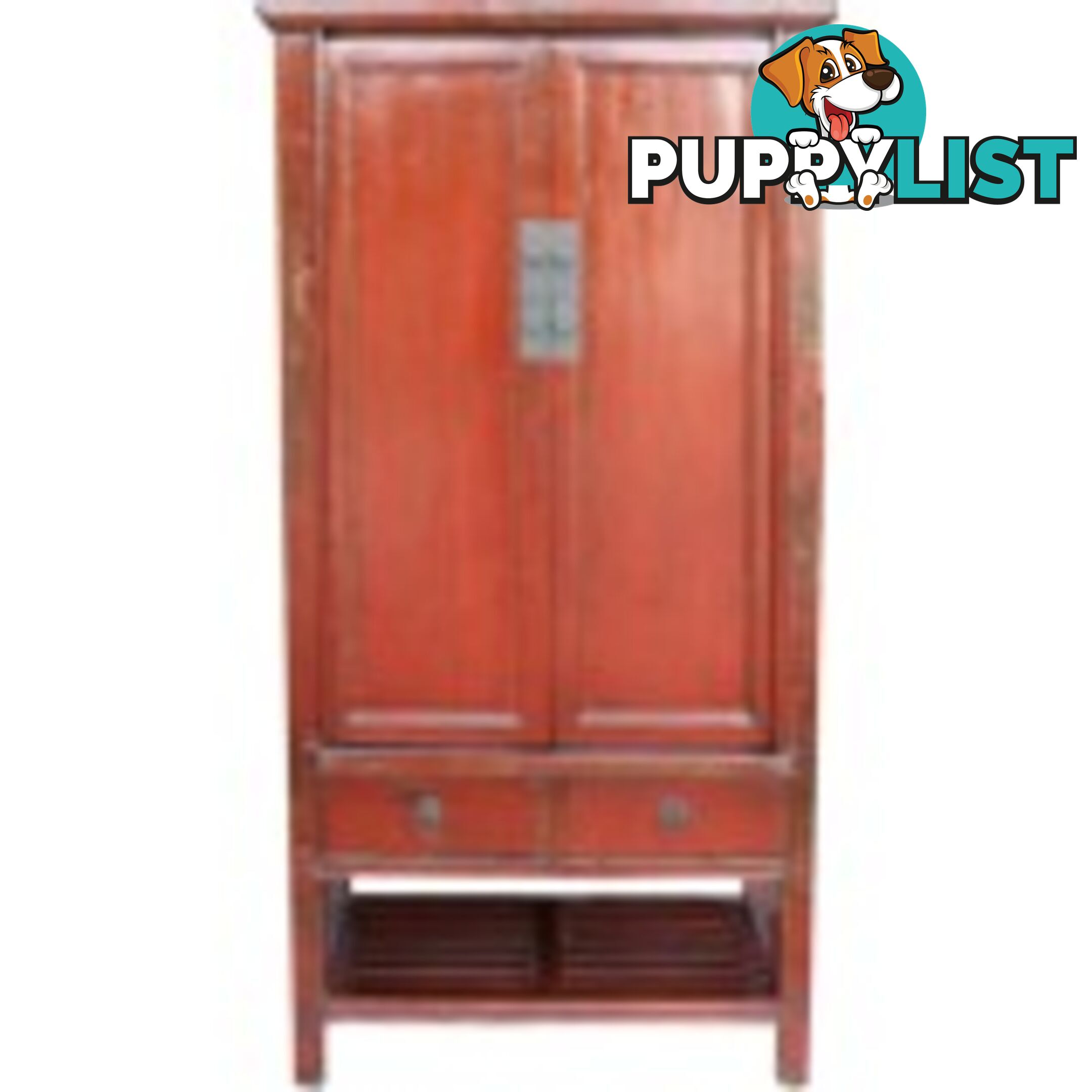 Chinese Red Medium Wedding Cabinet jiangxi Province Origin